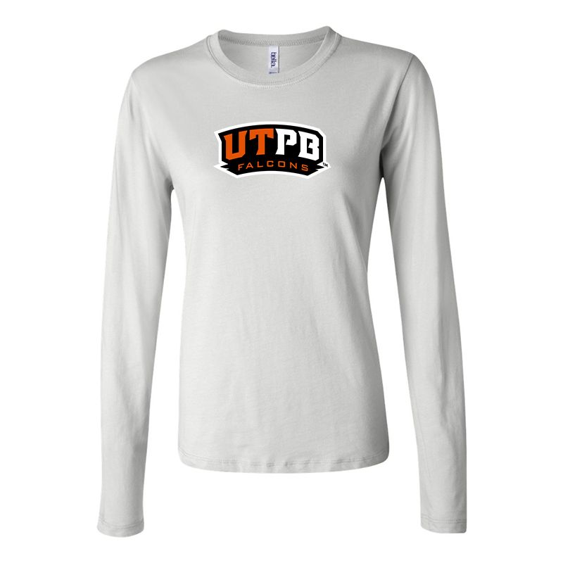 BELLA CANVAS Women’s UTPB Falcons Jersey Long Sleeve Tee